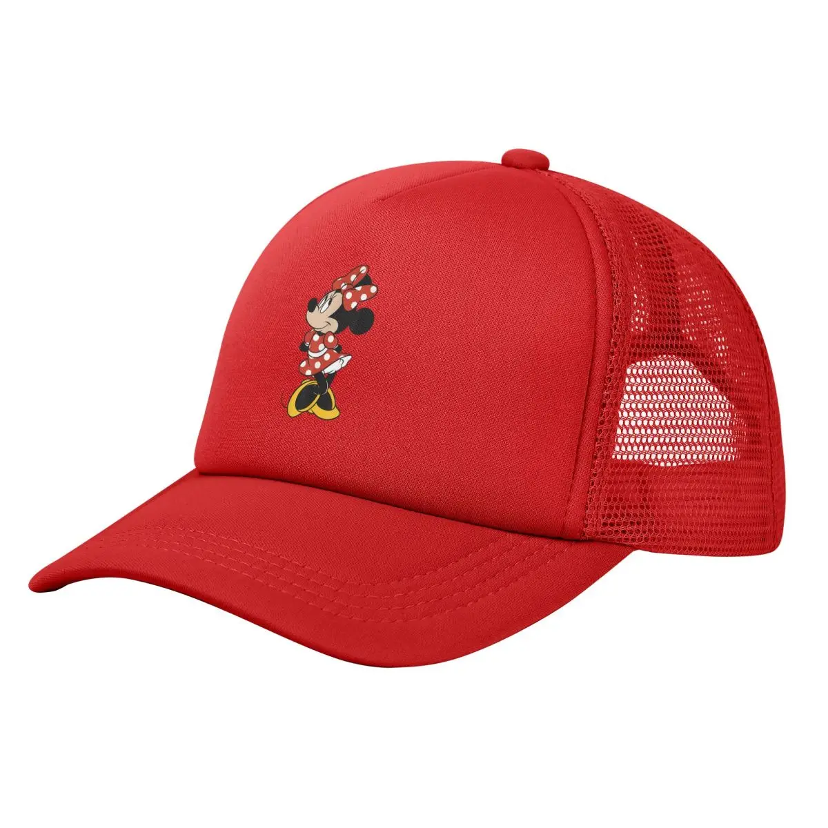Кепка дальнобойщика Disney с Микки Френдсом, мужская, женская, хип-хоп, Минни Маус, шляпа для папы, Солнцезащитная Шляпа, шляпы для гольфа, бейсболка с регулируемой сеткой, летняя
