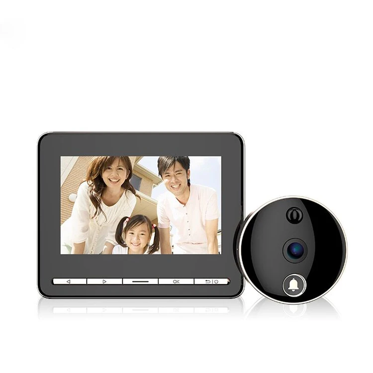 Беспроводной видеодомофон 1080P Hd Wifi 1080 с внутренним дисплеем / Умное домашнее хозяйство