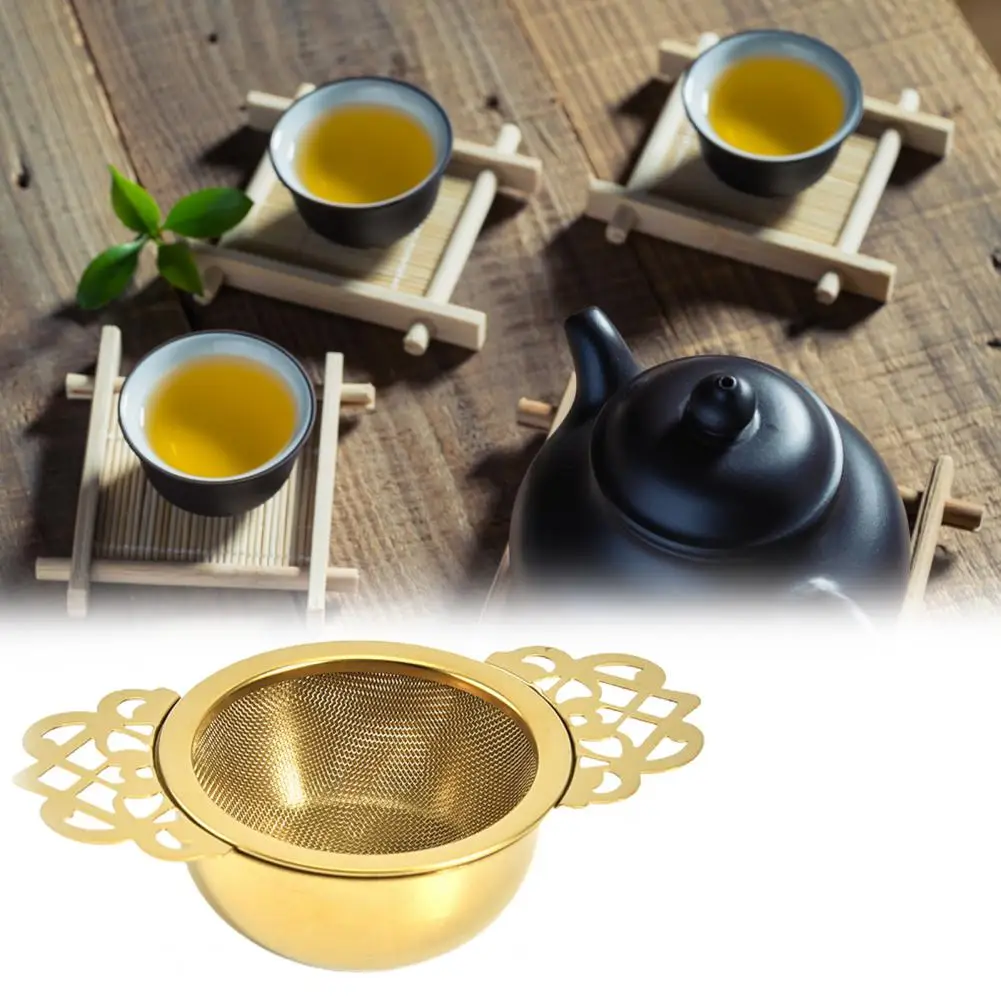 Полезный фильтр для чая из нержавеющей стали 304, антикоррозийные чайные сита Empress, Антикоррозийные изысканные чайные сита для подарков