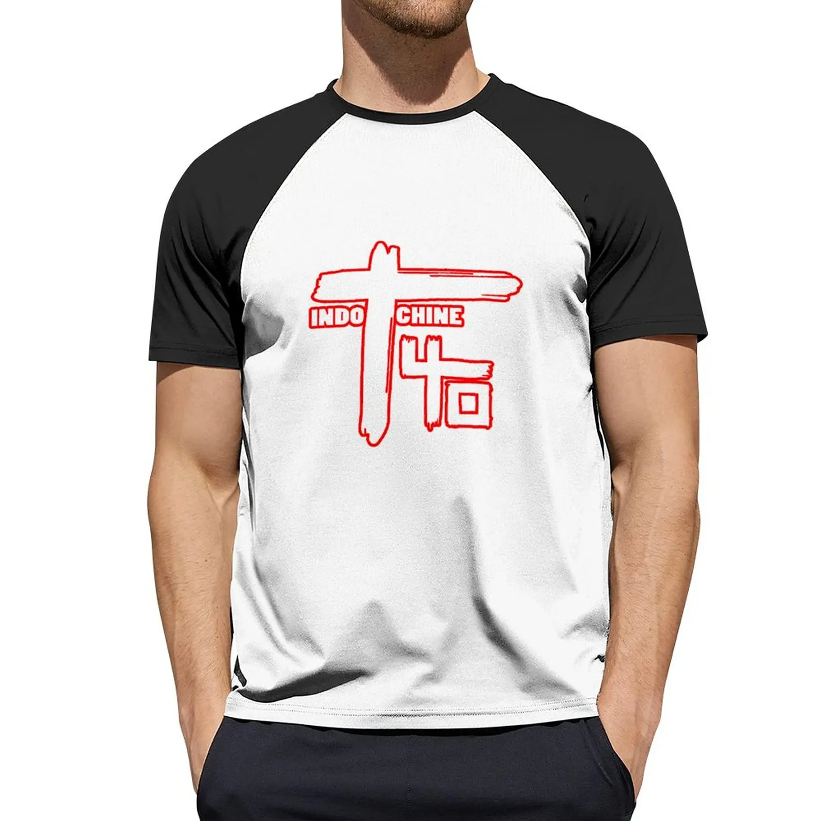 Лучший логотип индокитайской группы 3 exselna Жанры: Рок, ? футболка новой волны Эстетическая одежда быстросохнущая рубашка мужские футболки
