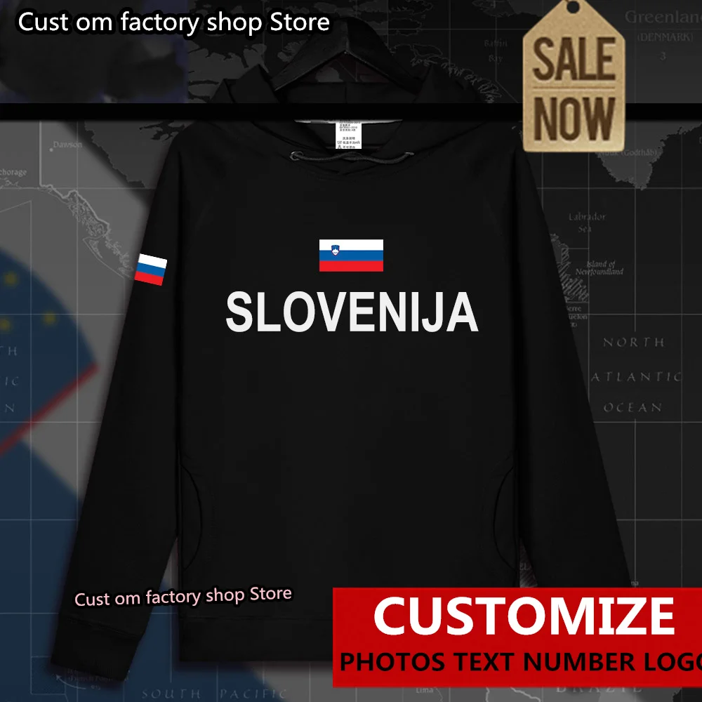 Словения Словенский SVN Slovenija SI мужская толстовка пуловеры толстовки мужская толстовка уличная одежда Спортивная одежда спортивный костюм нация