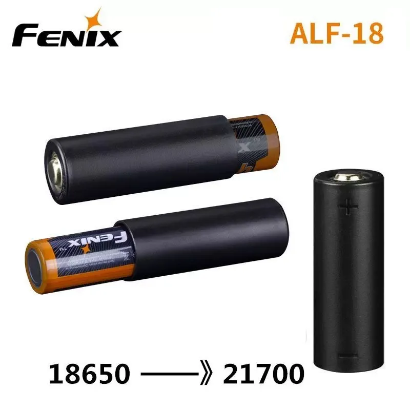Держатель аккумулятора Fenix ALF-18 Размером от 18650 до 21700, батарейный отсек, переключатель, удобный держатель адаптера конвертера